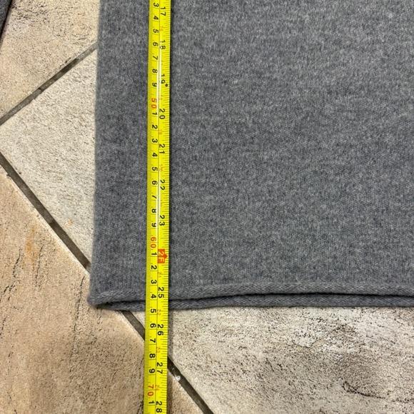 Outerknown Stowaway Lounge Pants Wool Cashmere Wide Leg Gray Women's XL NWT - Picture 8 of 8